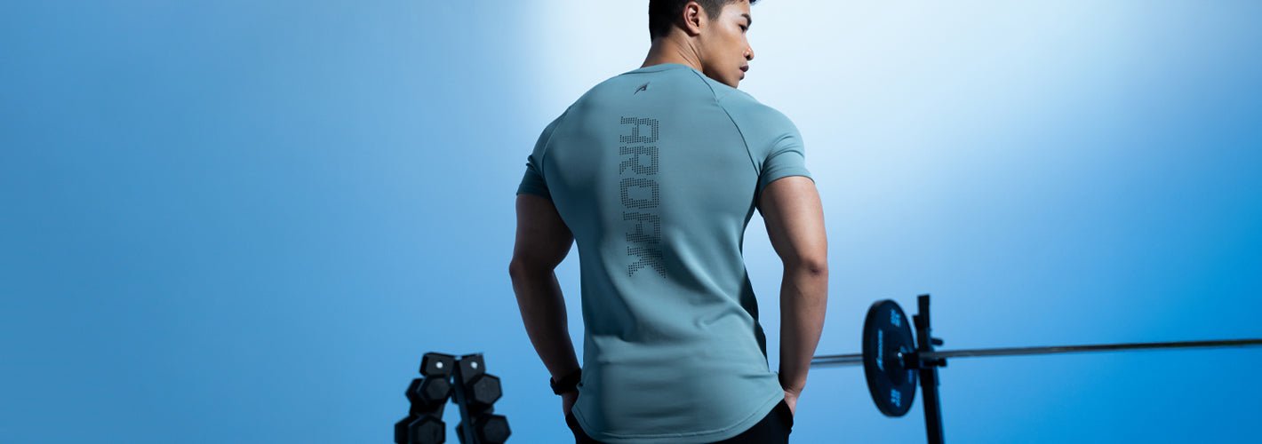男款 - 面料 - FluxFit™系列 - AROAK 機能健身服飾 | 專為健人打造