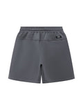 AirFlex™ 寬版機能開岔訓練短褲 (鐵灰) - AROAK 機能健身服飾 | 專為健人打造