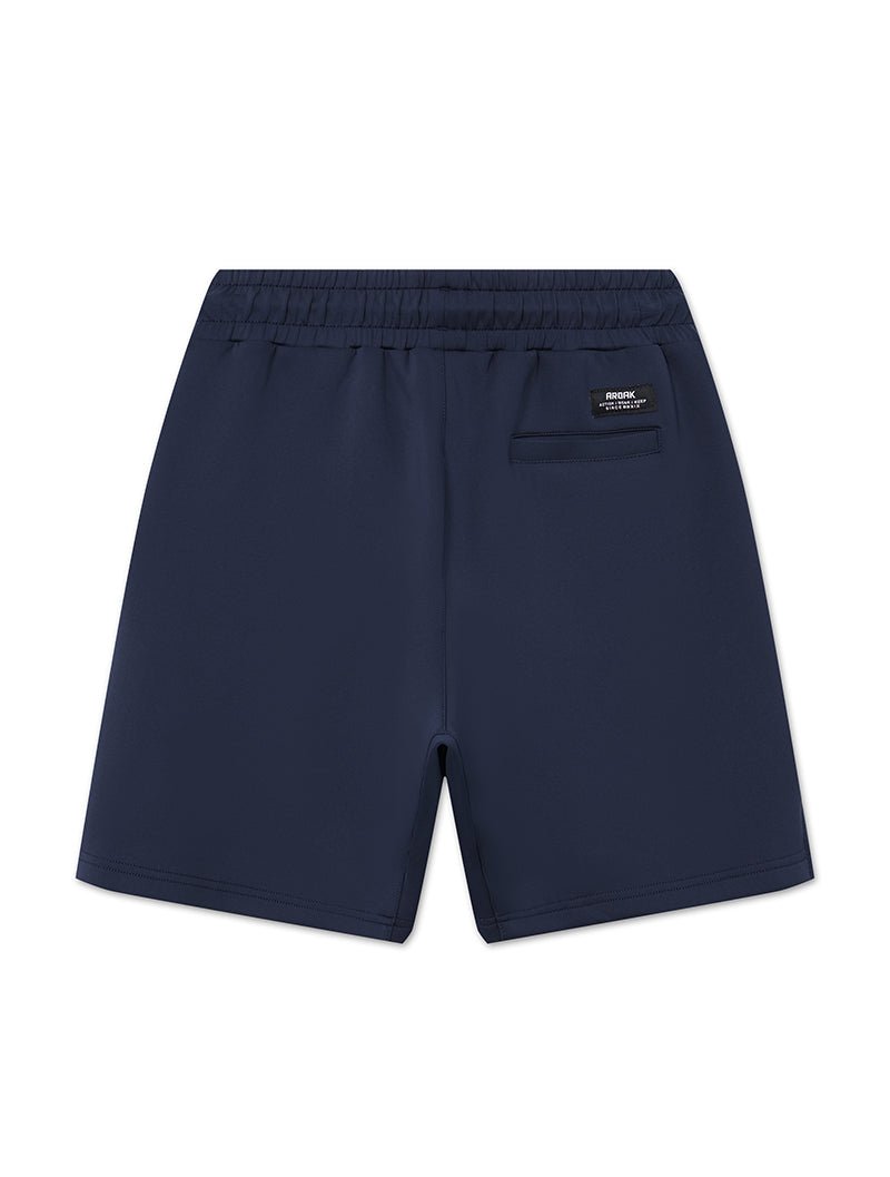 AirFlex™ 機能開岔訓練短褲 (丈青) - AROAK 機能健身服飾 | 專為健人打造