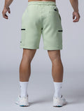 AirFlex™ 拉鍊貼袋訓練短褲 (果綠) - AROAK 機能健身服飾 | 專為健人打造