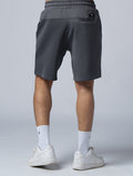 AirFlex™ 寬版機能開岔訓練短褲 (鐵灰) - AROAK 機能健身服飾 | 專為健人打造