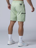 AirFlex™ 拉鍊貼袋訓練短褲 (果綠) - AROAK 機能健身服飾 | 專為健人打造