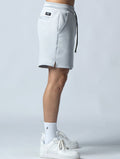 AirFlex™ 機能開岔訓練短褲 (淺灰) - AROAK 機能健身服飾 | 專為健人打造