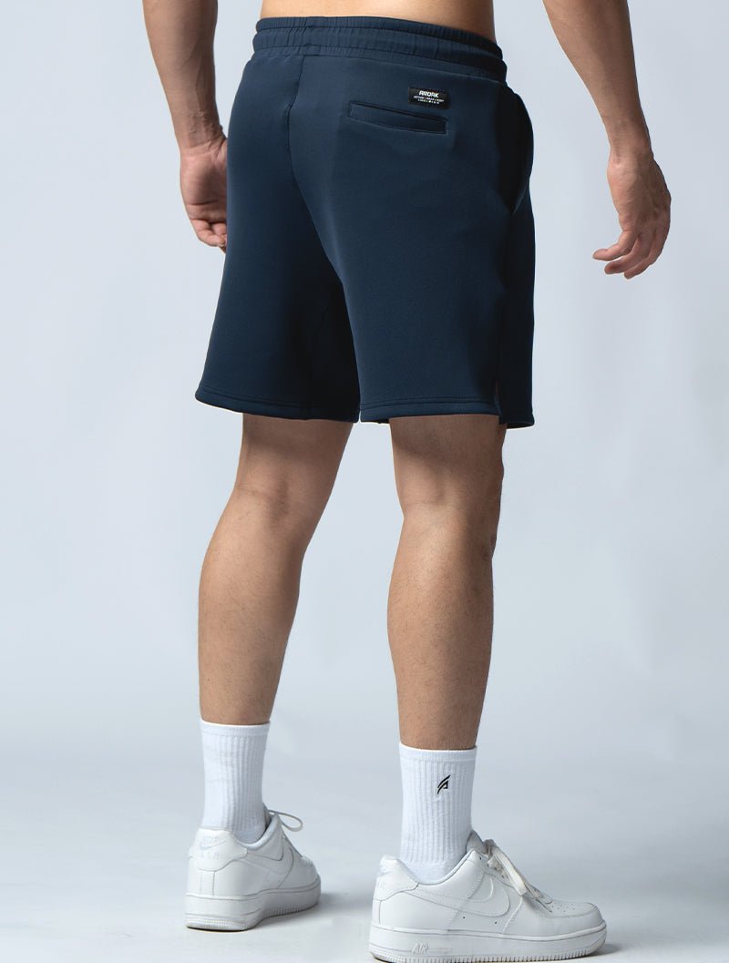 AirFlex™ 機能開岔訓練短褲 (丈青) - AROAK 機能健身服飾 | 專為健人打造