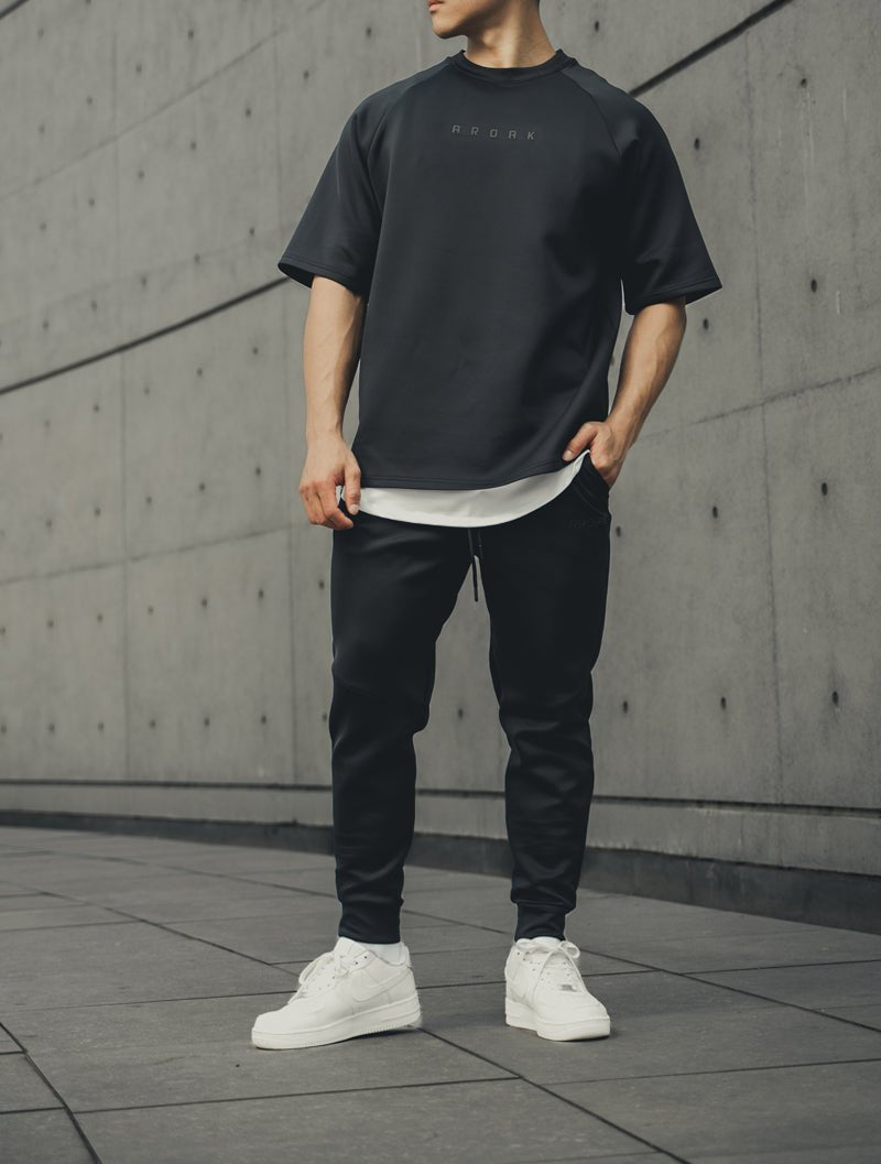 AirFlex™ 機能基礎訓練長褲 (淺灰) - AROAK 機能健身服飾 | 專為健人打造