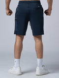 AirFlex™ 拉鍊貼袋訓練短褲 (丈青) - AROAK 機能健身服飾 | 專為健人打造