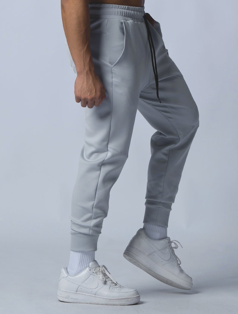 AirFlex™ 機能基礎訓練長褲 (淺灰) - AROAK 機能健身服飾 | 專為健人打造