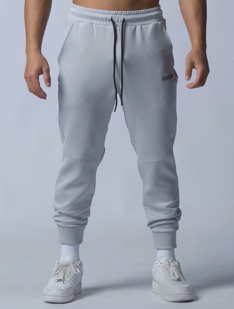 AirFlex™ 機能基礎訓練長褲 (淺灰) - AROAK 機能健身服飾 | 專為健人打造