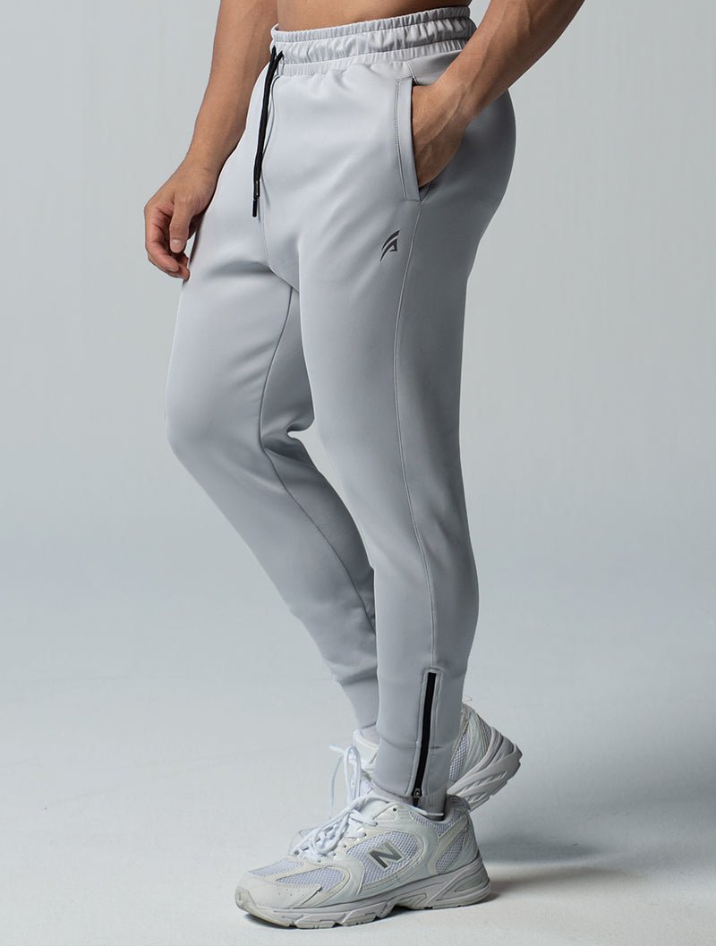 AirFlex™疾速機能九分褲 (淺灰) - AROAK 機能健身服飾 | 專為健人打造