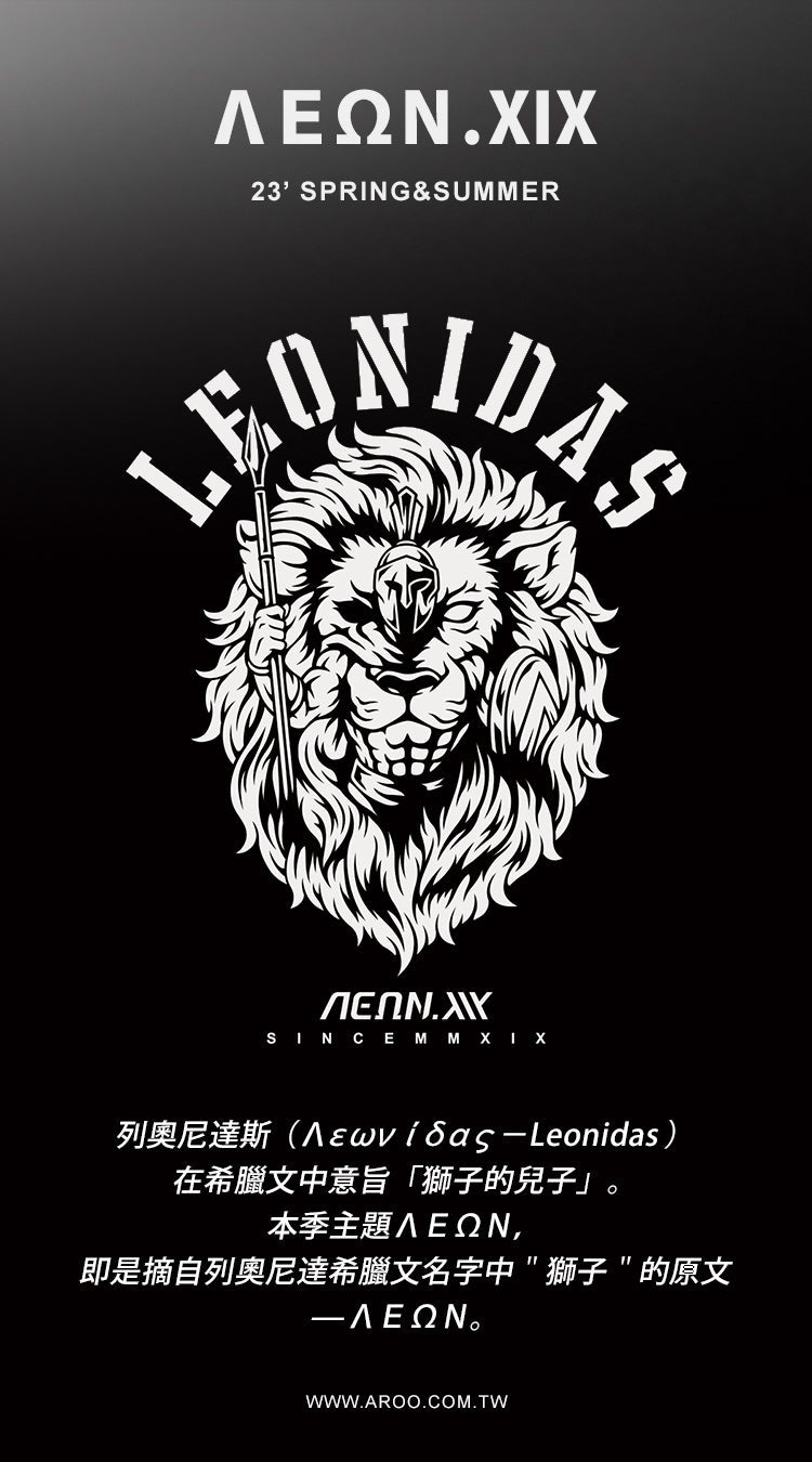 AirFlex™ 列奧尼達 OVERSIZED機能短袖訓練上衣 (鐵灰) - AROAK 機能健身服飾 | 專為健人打造