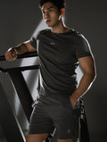 Airy™ 輕量機能疾速短袖上衣 (黑) - AROAK 機能健身服飾 | 專為健人打造