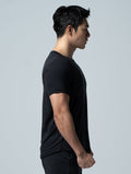 Airy™ 輕量機能疾速短袖上衣 (黑) - AROAK 機能健身服飾 | 專為健人打造