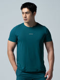 Airy™ 輕量機能疾速短袖上衣 (湖藍) - AROAK 機能健身服飾 | 專為健人打造