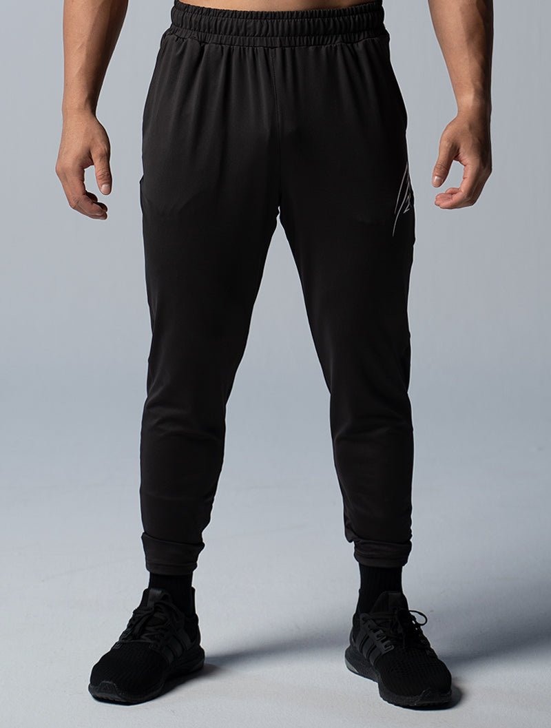 ArcTech™ 極簡動能長褲 (黑) - AROAK 機能健身服飾 | 專為健人打造