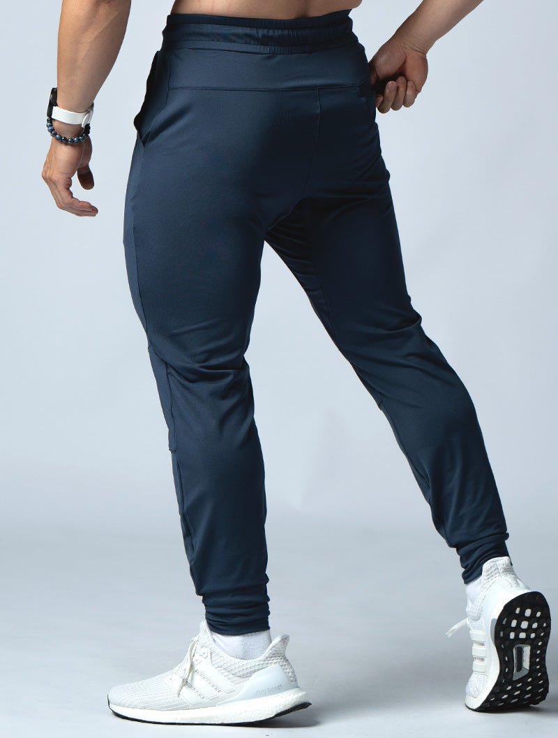 ArcTech™ 機能立體剪裁長褲 (深藍) - AROAK 機能健身服飾 | 專為健人打造