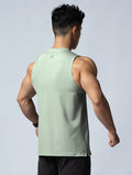 ArcTech™ 機能寬肩訓練背心 (淺灰綠) - AROAK 機能健身服飾 | 專為健人打造