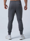 ArcTech™機能拉鍊口袋長褲 (鐵灰) - AROAK 機能健身服飾 | 專為健人打造