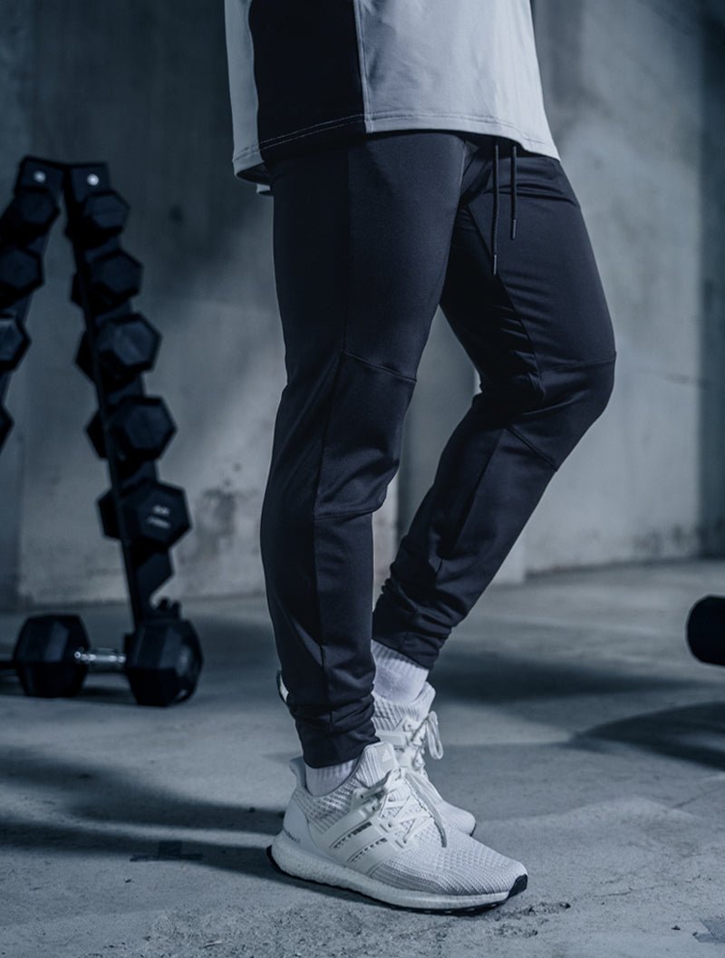 ArcTech™ 機能立體剪裁長褲 (深藍) - AROAK 機能健身服飾 | 專為健人打造