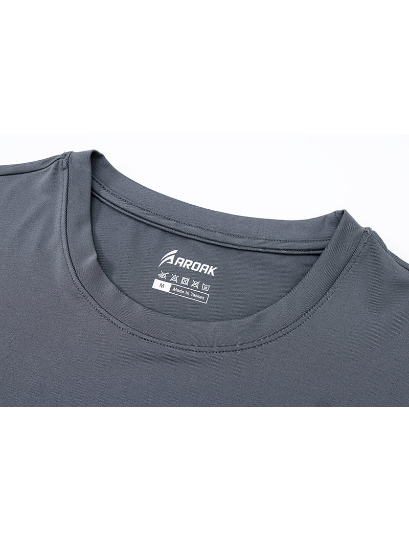 ArcTech™ 機能訓練上衣 (酒紅) - AROAK 機能健身服飾 | 專為健人打造