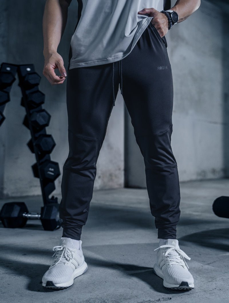 ArcTech™ 機能立體剪裁長褲 (深藍) - AROAK 機能健身服飾 | 專為健人打造