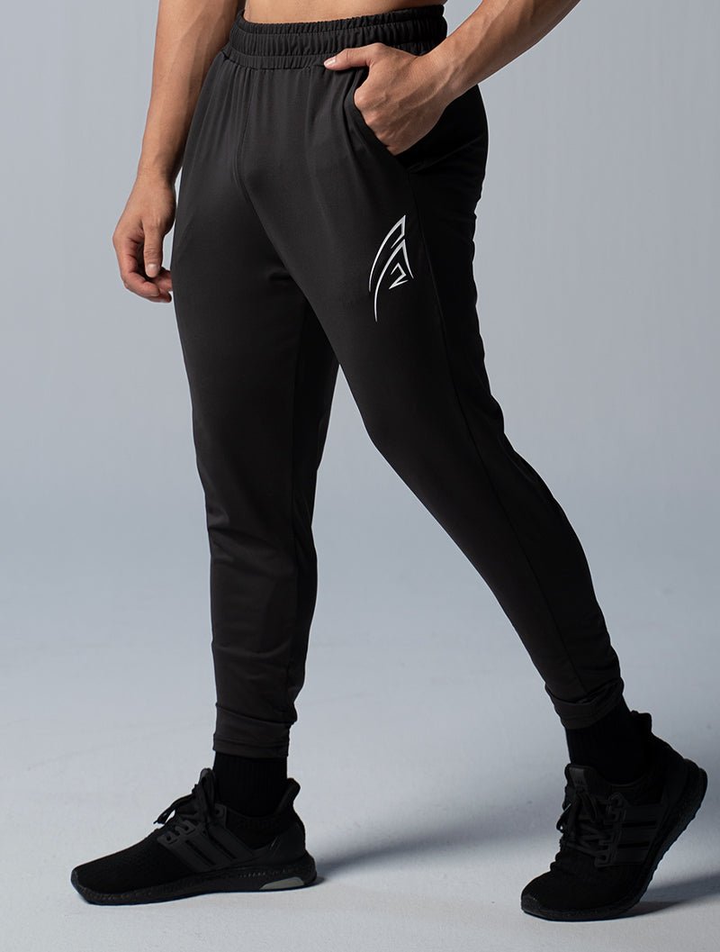 ArcTech™ 極簡動能長褲 (黑) - AROAK 機能健身服飾 | 專為健人打造