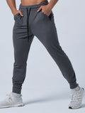 ArcTech™機能拉鍊口袋長褲 (鐵灰) - AROAK 機能健身服飾 | 專為健人打造