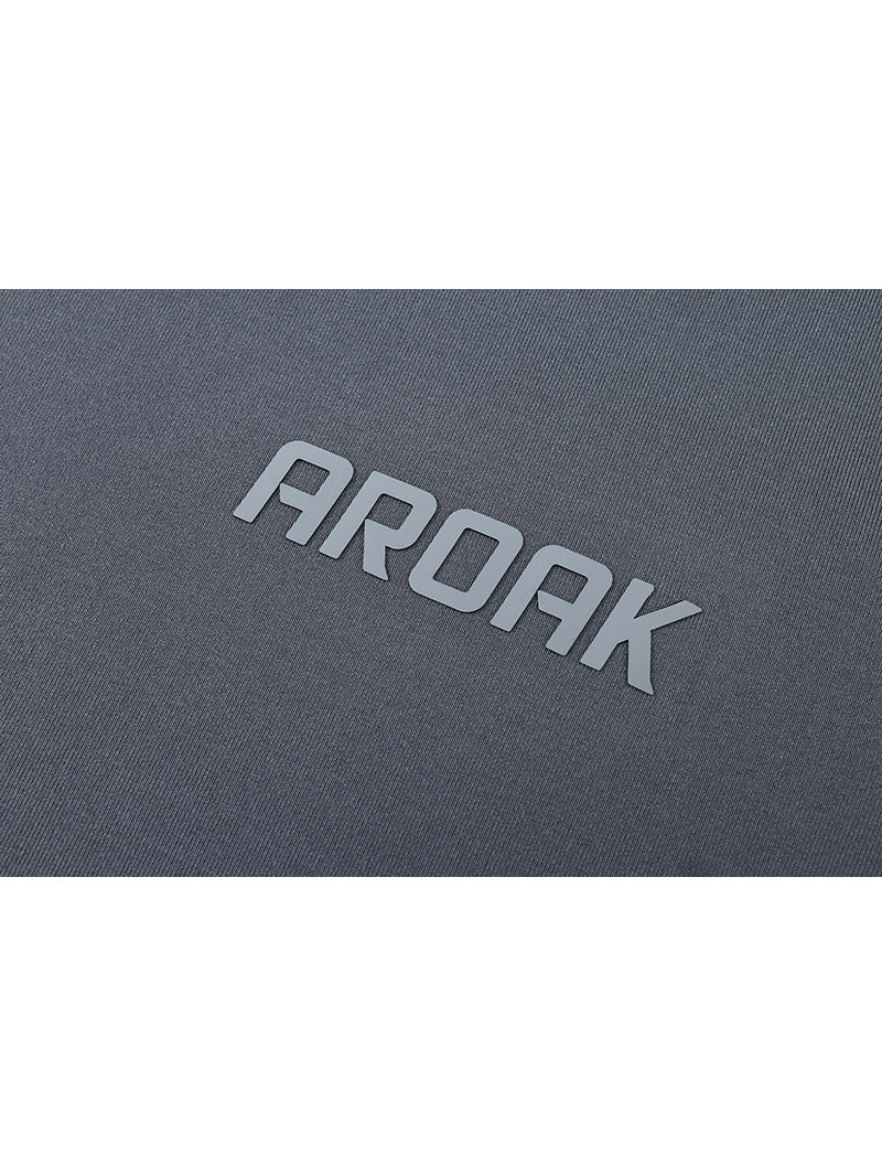 ArcTech™ 機能訓練上衣 (酒紅) - AROAK 機能健身服飾 | 專為健人打造