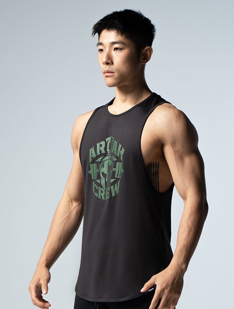 ArcTech™ AROAK CREW機能背心 (黑) - AROAK 機能健身服飾 | 專為健人打造