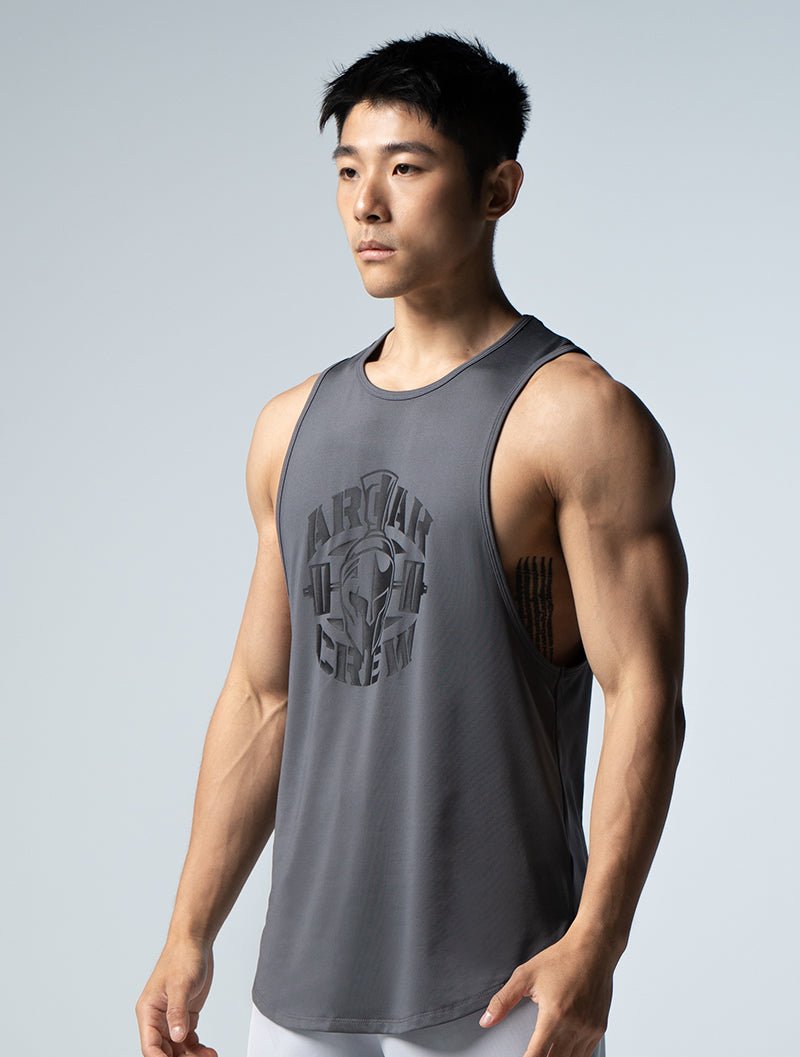 ArcTech™ AROAK CREW機能背心 (鐵灰) - AROAK 機能健身服飾 | 專為健人打造