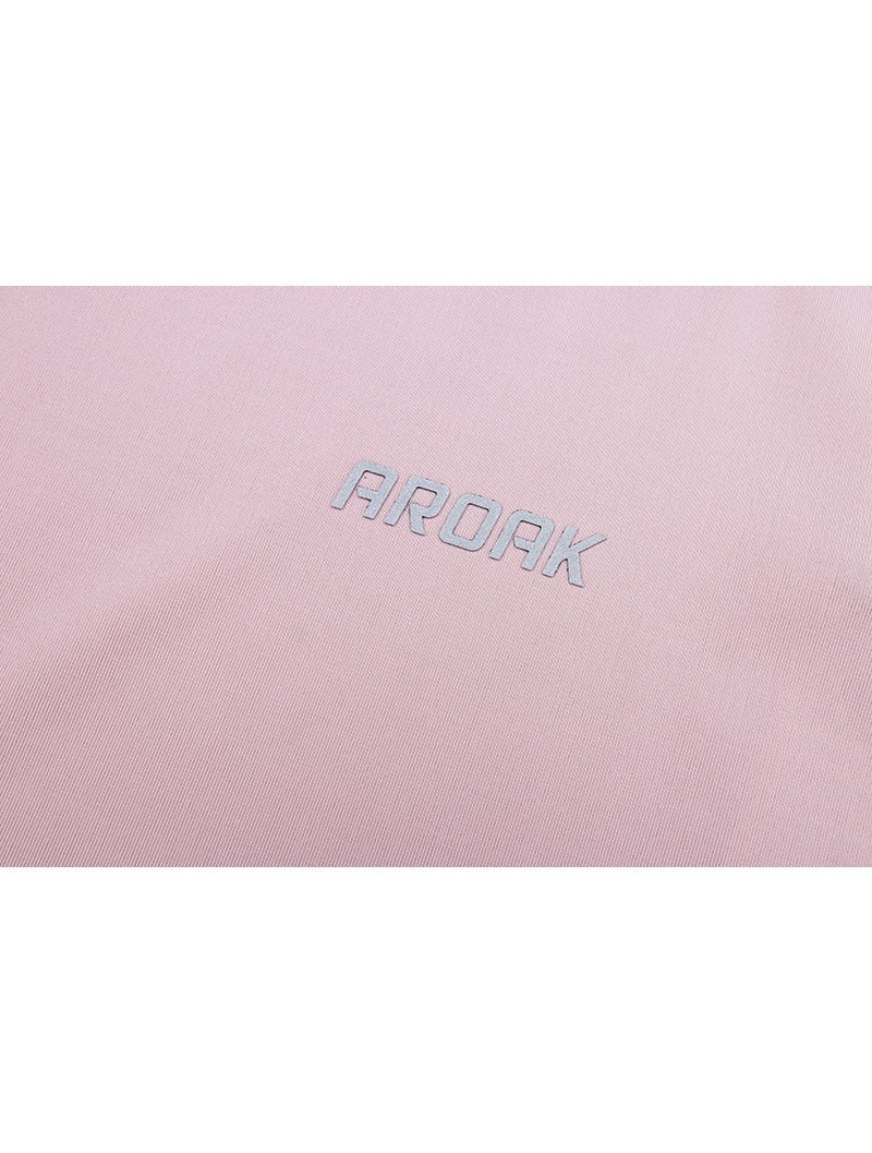 ArcTech™ 機能訓練側挖長版背心@ (櫻花紅) - AROAK 機能健身服飾 | 專為健人打造