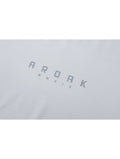 ArcTech™ - BTH OVERSIZED拼接短袖上衣 (淺灰) - AROAK 機能健身服飾 | 專為健人打造