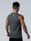 ArcTech™ Elite寬肩剪接訓練背心 (鐵灰) - AROAK 機能健身服飾 | 專為健人打造