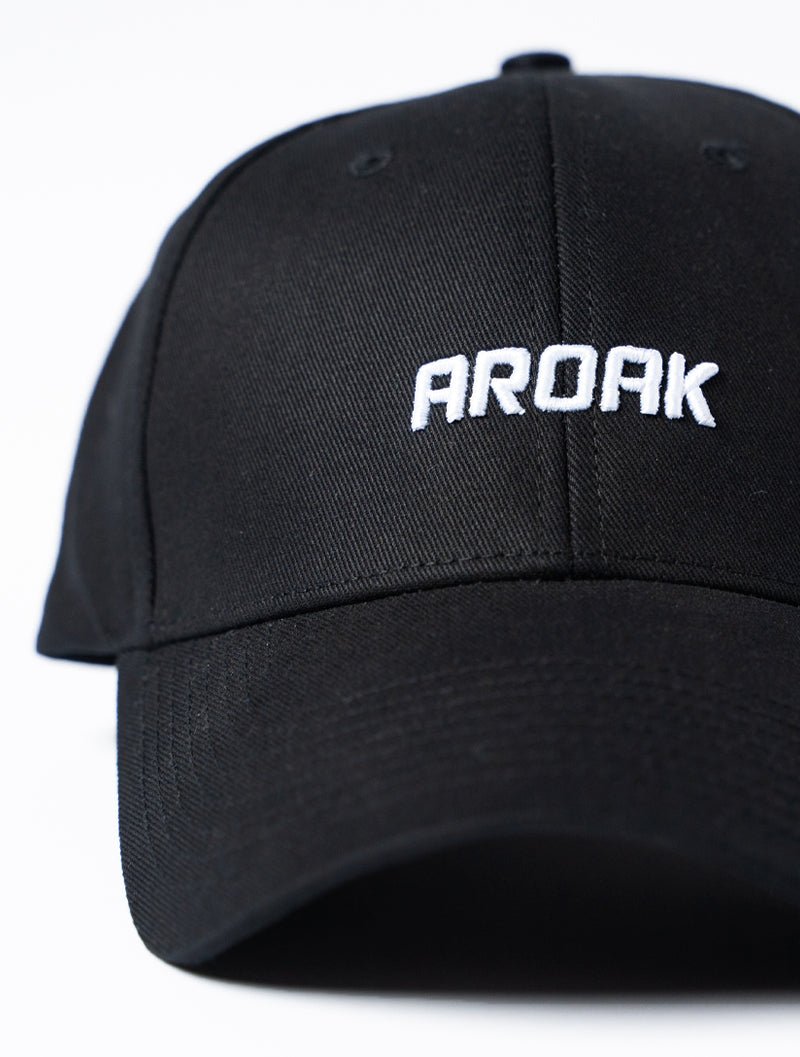 AROAK 經典電繡老帽 (白) - AROAK 機能健身服飾 | 專為健人打造