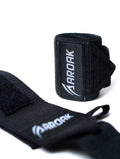AROAK 重磅彈力護腕 (黑) - AROAK 機能健身服飾 | 專為健人打造