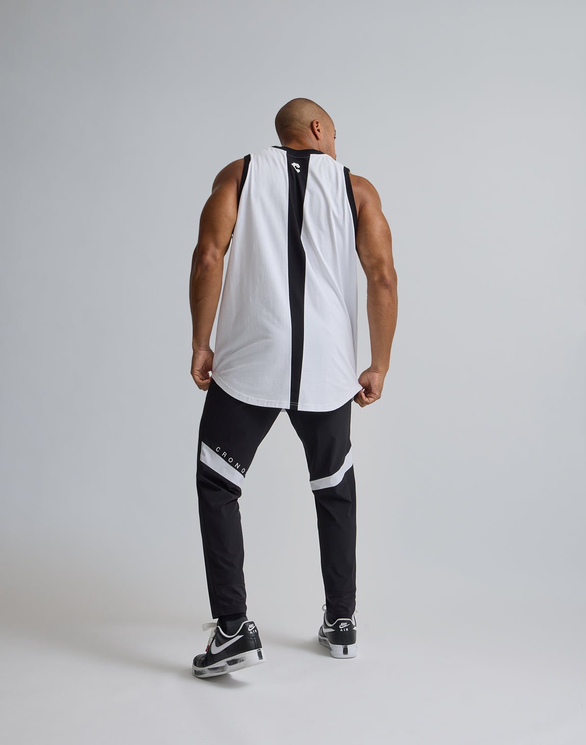 CRONOS TRIDENT 背心 (白) - AROAK 機能健身服飾 | 專為健人打造