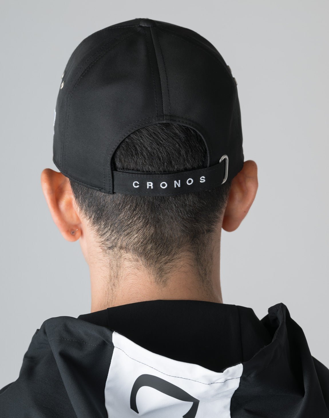 CRONOS刺繡LOGO帽子 (黑) - AROAK 機能健身服飾 | 專為健人打造