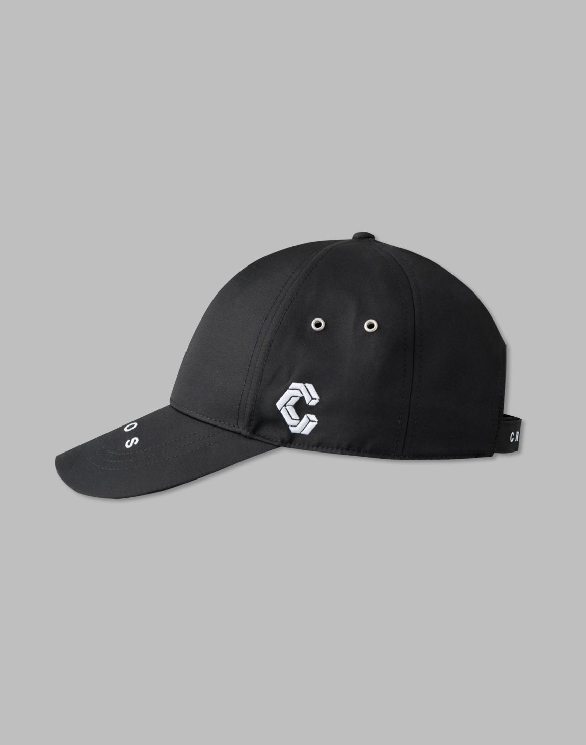 CRONOS刺繡LOGO帽子 (黑) - AROAK 機能健身服飾 | 專為健人打造