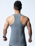 FluxFit™ 拼接本布併縫訓練背心 (日蝕灰) - AROAK 機能健身服飾 | 專為健人打造