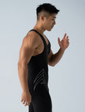 HyperSkin™ 緊身背心 (黑) - AROAK 機能健身服飾 | 專為健人打造