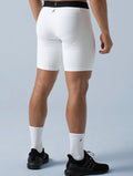 HyperSkin™ 緊身短褲 (白) - AROAK 機能健身服飾 | 專為健人打造