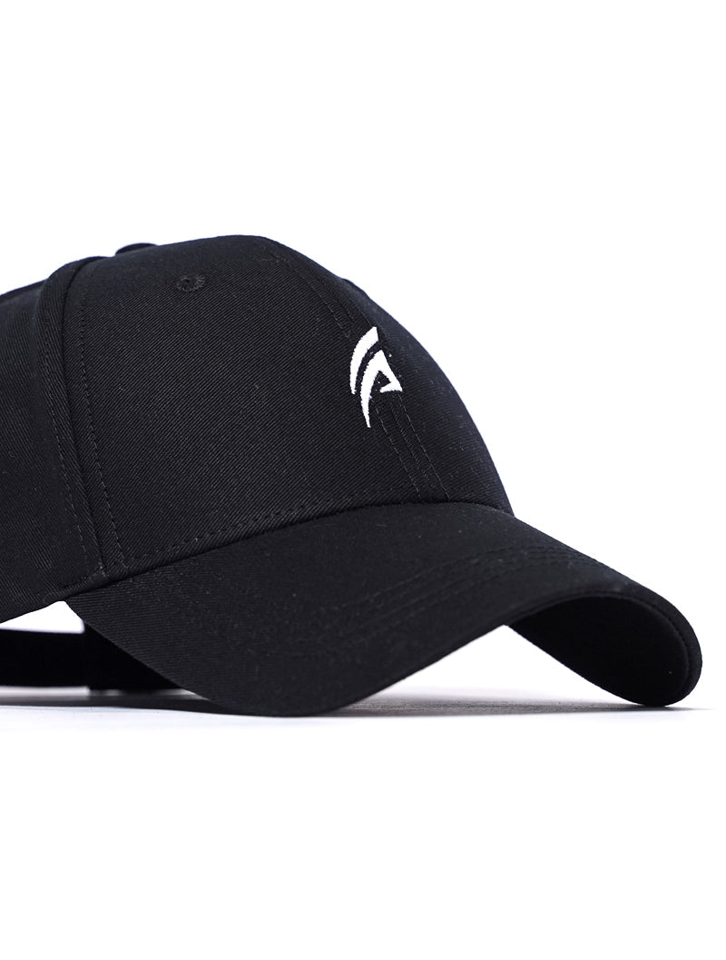 經典LOGO電繡老帽 (黑) - AROAK 機能健身服飾 | 專為健人打造