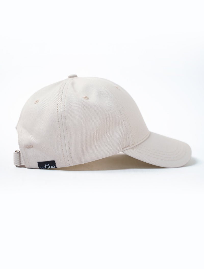 經典LOGO電繡老帽 (卡其) - AROAK 機能健身服飾 | 專為健人打造