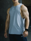 NAP™ - Pure親膚機能平口背心 (淺灰) - AROAK 機能健身服飾 | 專為健人打造