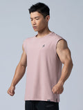NAP™ - Pure親膚機能寬肩背心 (藕粉) - AROAK 機能健身服飾 | 專為健人打造