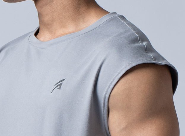 NAP™ - Pure親膚機能寬肩背心 (藕粉) - AROAK 機能健身服飾 | 專為健人打造