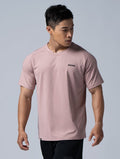 NAP™ - Pure 親膚機能寬鬆短袖上衣 (藕粉) - AROAK 機能健身服飾 | 專為健人打造