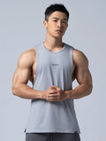 NAP™ - Pure親膚機能平口背心 (淺灰) - AROAK 機能健身服飾 | 專為健人打造