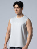 ONE - WAY™ 單向導濕寬肩訓練背心 (淺灰) - AROAK 機能健身服飾 | 專為健人打造