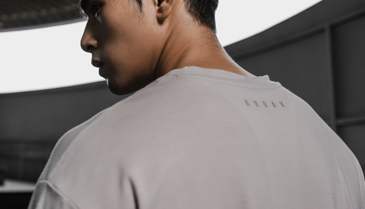 SIRO™ - AP 發泡OVERSIZED機能SIRO短袖上衣 (灰藍) - AROAK 機能健身服飾 | 專為健人打造