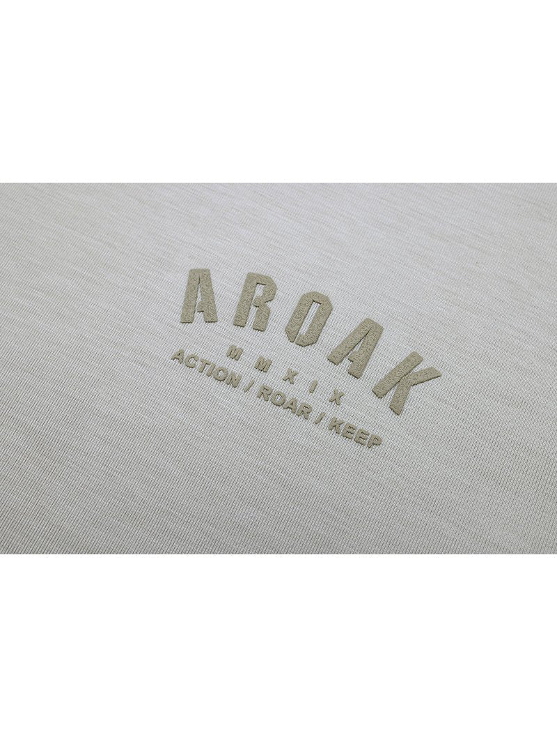 SIRO™ - AP 發泡機能SIRO短袖上衣 (灰藍) - AROAK 機能健身服飾 | 專為健人打造